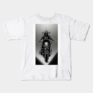 Moto chopper from the future №0006 Kids T-Shirt